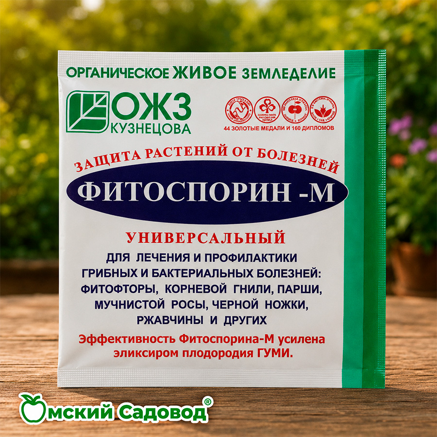 Фитоспорин-М, П 10 г. ООО «НВП БашИнком» Питомник Омский Садовод